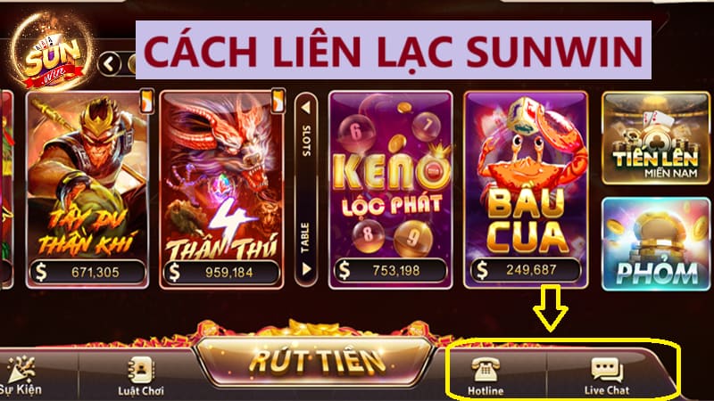 Cách liên lạc Sunwin nhanh chóng, dễ dàng